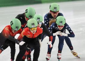 (SP)SOUTH KOREA-GANGNEUNG-WINTER YOUTH OLYMPIC GAMES-SHORT TRACK SPEED SKATING-MIXED TEAM RELAY