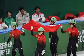 (SP)SOUTH KOREA-GANGNEUNG-WINTER YOUTH OLYMPIC GAMES-SHORT TRACK SPEED SKATING-MIXED TEAM RELAY