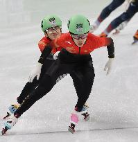 (SP)SOUTH KOREA-GANGNEUNG-WINTER YOUTH OLYMPIC GAMES-SHORT TRACK SPEED SKATING-MIXED TEAM RELAY