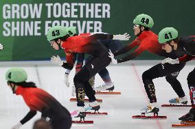 (SP)SOUTH KOREA-GANGNEUNG-WINTER YOUTH OLYMPIC GAMES-SHORT TRACK SPEED SKATING-MIXED TEAM RELAY