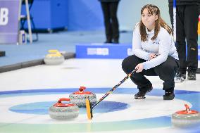 (SP)SOUTH KOREA-GANGNEUNG-WINTER YOUTH OLYMPIC GAMES-CURLING-MIXED TEAM ROUND ROBIN SESSION-CHN VS USA