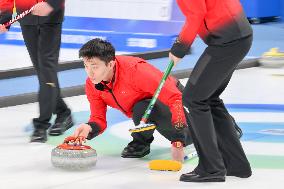 (SP)SOUTH KOREA-GANGNEUNG-WINTER YOUTH OLYMPIC GAMES-CURLING-MIXED TEAM ROUND ROBIN SESSION-CHN VS USA