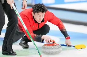 (SP)SOUTH KOREA-GANGNEUNG-WINTER YOUTH OLYMPIC GAMES-CURLING-MIXED TEAM ROUND ROBIN SESSION-CHN VS USA