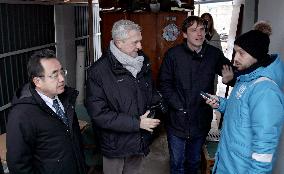 Filippo Grandi visits Irpin