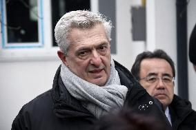 Filippo Grandi visits Irpin