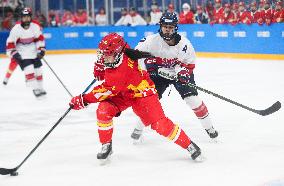 (SP)SOUTH KOREA-GANGNEUNG-WINTER YOUTH OLYMPIC GAMES-ICE HOCKEY-WOMEN'S 3 ON 3-SEMIFINALS-CHN VS KOR