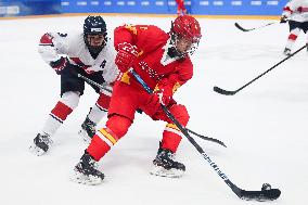 (SP)SOUTH KOREA-GANGNEUNG-WINTER YOUTH OLYMPIC GAMES-ICE HOCKEY-WOMEN'S 3 ON 3-SEMIFINALS-CHN VS KOR