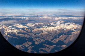 An Arial View On Zagros Mountains