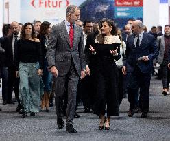 Royals At Tourism Fair - Madrid