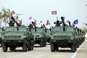 CAMBODIA-PHNOM PENH-ROYAL CAMBODIAN ARMY-25TH ANNIVERSARY