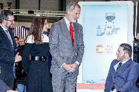 Royals Visits Tourism Fair - Madrid