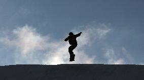 (SP)SOUTH KOREA-HOENGSEONG-WINTER YOUTH OLYMPIC GAMES-SNOWBOARD
