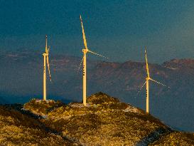 A Wind Farm in Yichang