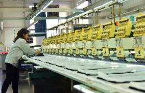A Weaving Factory in Nantong