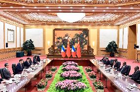 CHINA-BEIJING-XI JINPING-ANTIGUA AND BARBUDA-PM-MEETING (CN)