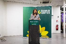 Les Ecologistes Press Conference In Paris