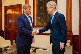 King Willem-Alexander Meets Party Leaders - The Hague