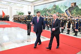 CHINA-BEIJING-XI JINPING-UZBEK PRESIDENT-TALKS (CN)