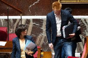 Questions to the government at the National Assembly - Paris