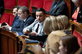 Questions to the government at the National Assembly - Paris