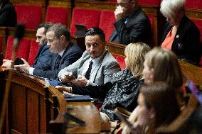 Questions to the government at the National Assembly - Paris