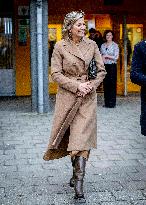 Queen Maxima Visits Almere Haven
