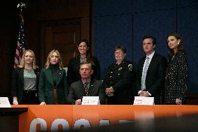 Gun Safety Roundtable At U.S. Capitol