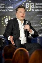 Elon Musk Speaks At Jewish Conference In Poland