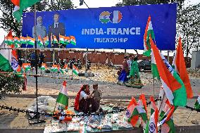 Preparations For French President's Visit In Jaipur