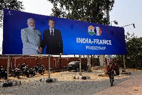 Preparations For French President's Visit In Jaipur