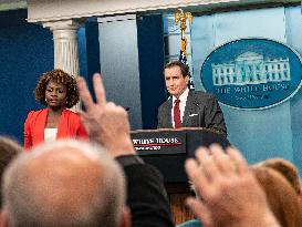 Jan 24- White House Press Press Briefing By Press Secretary Karine Jean-Pierre And NSC John Kirby