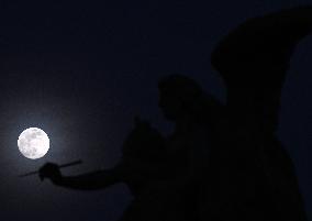 ITALY-ROME-MOON