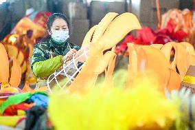 Dragon Lantern Production in Nanchang