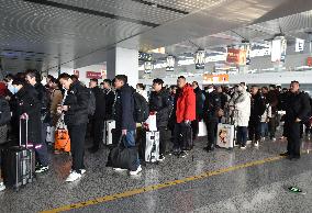 Spring Festival travel Rush in China