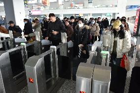 Spring Festival travel Rush in China