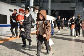 Spring Festival travel Rush in China