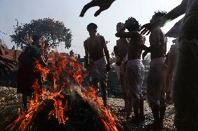 First Day Of Madhav Narayan Festival In Nepal.