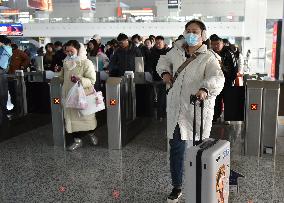 Spring Festival travel Rush in China