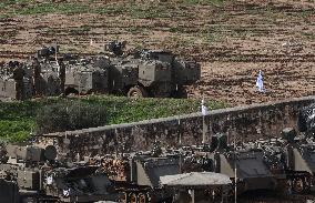 ISRAEL-GAZA BORDER-ARMY