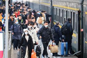 Spring Festival travel Rush