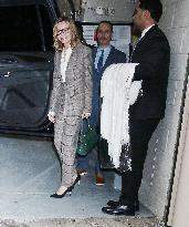 Calista Flockhart Out - NYC