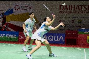 (SP)INDONESIA-JAKARTA-BADMINTON-INDONESIA MASTERS-MIXED DOUBLES