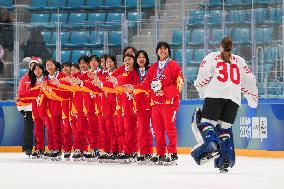 (SP)SOUTH KOREA-GANGNEUNG-WINTER YOUTH OLYMPIC GAMES-ICE HOCKEY-WOMEN'S 3 ON 3