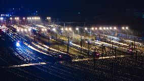 CHINA-GUIZHOU-GUIYANG-SPRING FESTIVAL-BULLET TRAINS (CN)