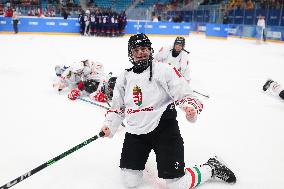 (SP)SOUTH KOREA-GANGNEUNG-WINTER YOUTH OLYMPIC GAMES-ICE HOCKEY-WOMEN'S 3 ON 3-GOLD MEDAL GAME-HUN VS KOR