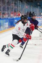 (SP)SOUTH KOREA-GANGNEUNG-WINTER YOUTH OLYMPIC GAMES-ICE HOCKEY-WOMEN'S 3 ON 3-GOLD MEDAL GAME-HUN VS KOR