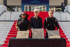 Handprint Ceremony Jean-Michel Jarre - Cannes