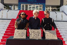 Handprint Ceremony Jean-Michel Jarre - Cannes