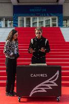 Handprint Ceremony Jean-Michel Jarre - Cannes