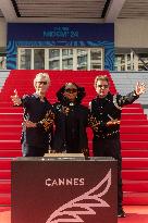 Handprint Ceremony Jean-Michel Jarre - Cannes